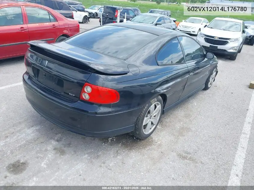 2004 Pontiac Gto VIN: 6G2VX12G14L176780 Lot: 42163273