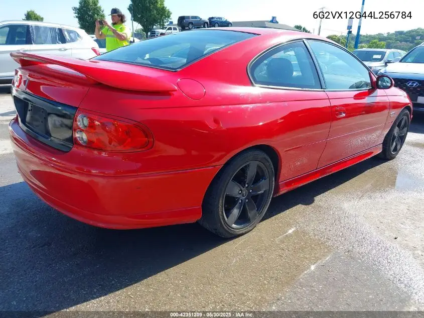 2004 Pontiac Gto VIN: 6G2VX12G44L256784 Lot: 42351209