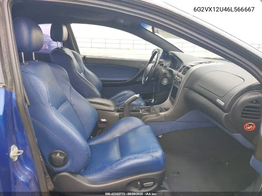 2006 Pontiac Gto VIN: 6G2VX12U46L566667 Lot: 42352773