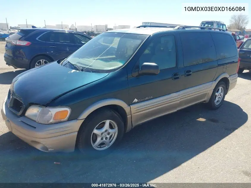 1999 Pontiac Montana VIN: 1GMDX03E0XD166084 Lot: 41872976