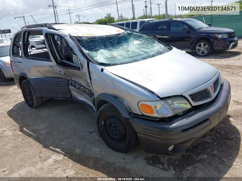 2002 Pontiac Montana V16 VIN: 1GMDU23E92D134571 Lot: 42542828