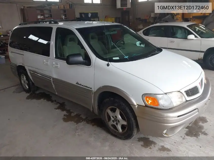 2002 Pontiac Montana M16 W/1Se Pkg. VIN: 1GMDX13E12D172460 Lot: 42572026