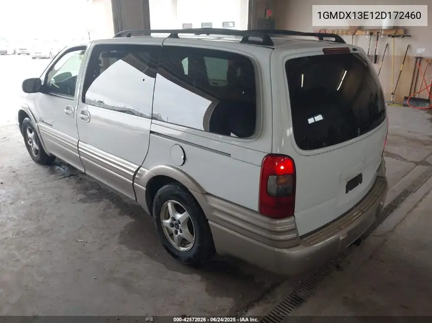 2002 Pontiac Montana M16 W/1Se Pkg. VIN: 1GMDX13E12D172460 Lot: 42572026