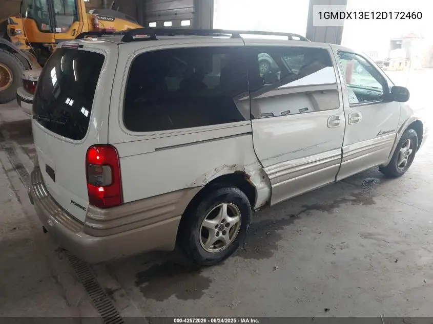 2002 Pontiac Montana M16 W/1Se Pkg. VIN: 1GMDX13E12D172460 Lot: 42572026