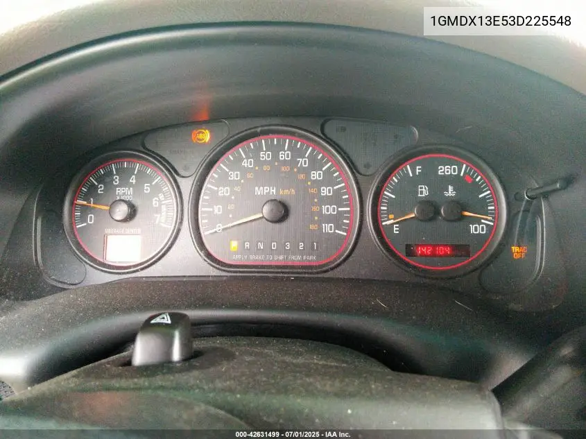2003 Pontiac Montana M16 W/1Se Pkg. VIN: 1GMDX13E53D225548 Lot: 42631499