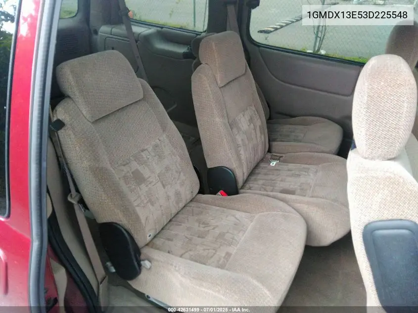 2003 Pontiac Montana M16 W/1Se Pkg. VIN: 1GMDX13E53D225548 Lot: 42631499