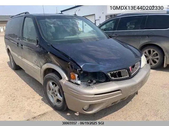 2004 Pontiac Montana Luxury VIN: 1GMDX13E44D202330 Lot: 30065557
