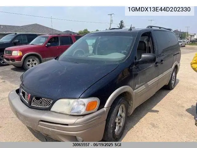 2004 Pontiac Montana Luxury VIN: 1GMDX13E44D202330 Lot: 30065557