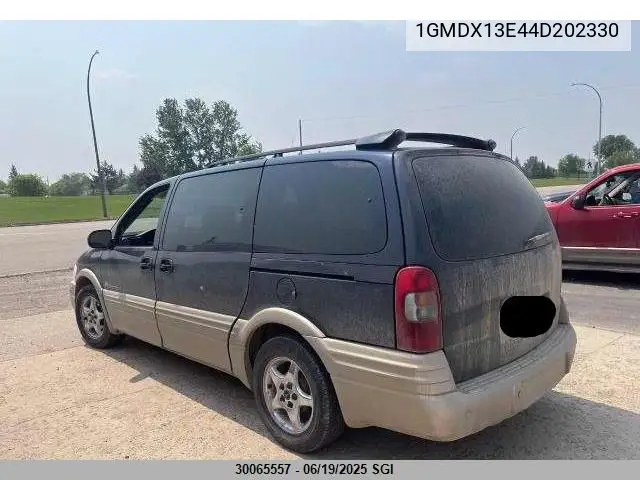 2004 Pontiac Montana Luxury VIN: 1GMDX13E44D202330 Lot: 30065557