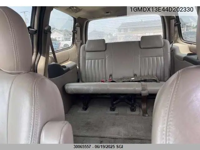 2004 Pontiac Montana Luxury VIN: 1GMDX13E44D202330 Lot: 30065557