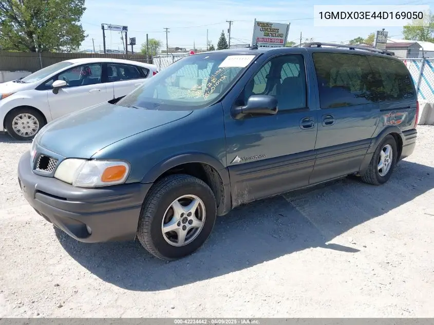 2004 Pontiac Montana M16 W/1Sa Pkg. VIN: 1GMDX03E44D169050 Lot: 42234442