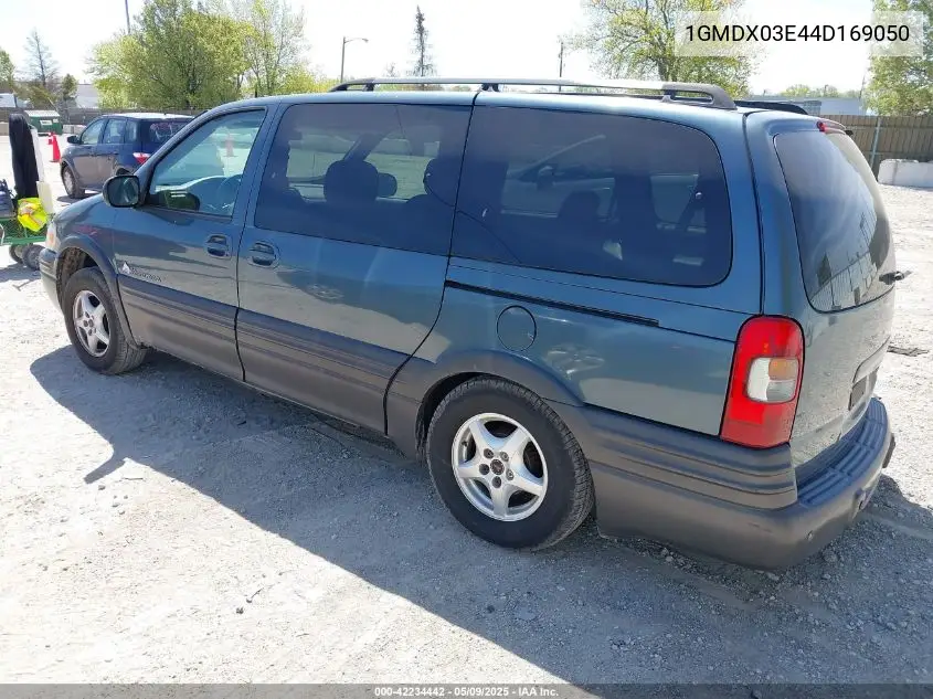 2004 Pontiac Montana M16 W/1Sa Pkg. VIN: 1GMDX03E44D169050 Lot: 42234442