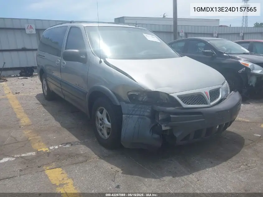 2004 Pontiac Montana M16 W/1Se Pkg. VIN: 1GMDX13E24D157565 Lot: 42267869