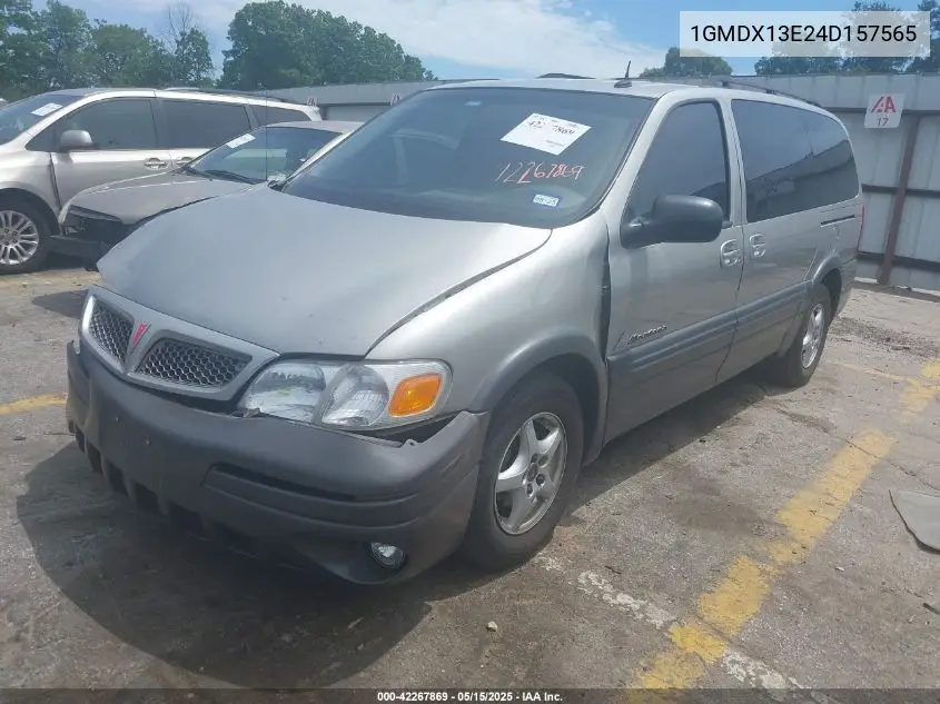 2004 Pontiac Montana M16 W/1Se Pkg. VIN: 1GMDX13E24D157565 Lot: 42267869
