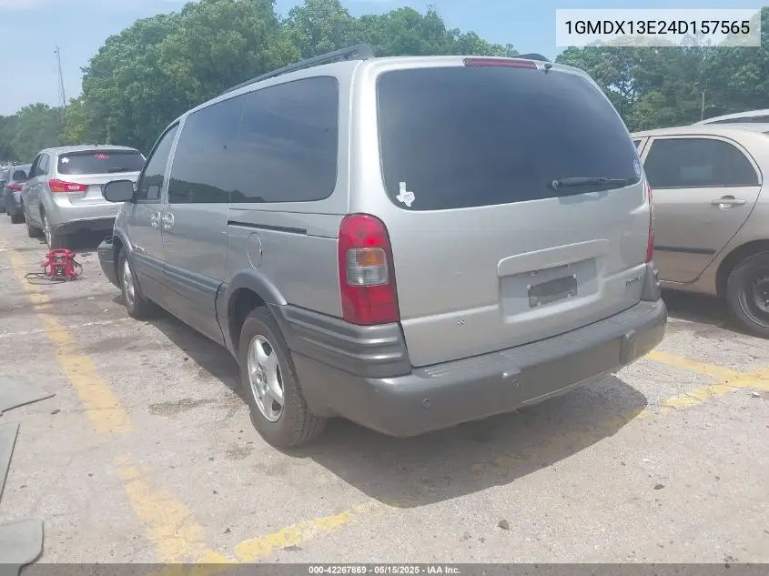 2004 Pontiac Montana M16 W/1Se Pkg. VIN: 1GMDX13E24D157565 Lot: 42267869