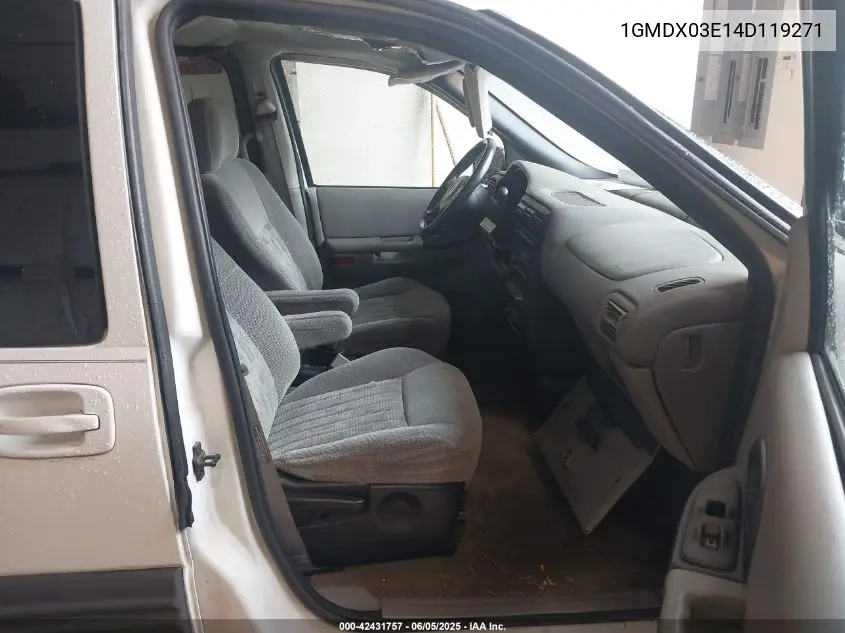 2004 Pontiac Montana M16 W/1Sa Pkg. VIN: 1GMDX03E14D119271 Lot: 42431757