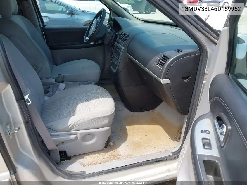 2006 Pontiac Montana Sv6 VIN: 1GMDV33L46D159952 Lot: 42346823