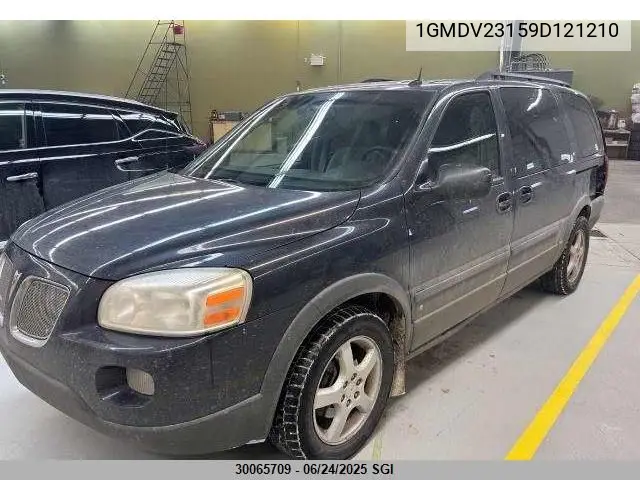 2009 Pontiac Montana Sv6 VIN: 1GMDV23159D121210 Lot: 30065709