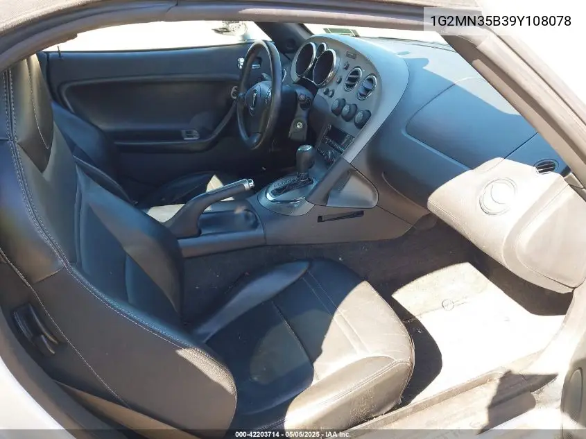 2009 Pontiac Solstice VIN: 1G2MN35B39Y108078 Lot: 42203714