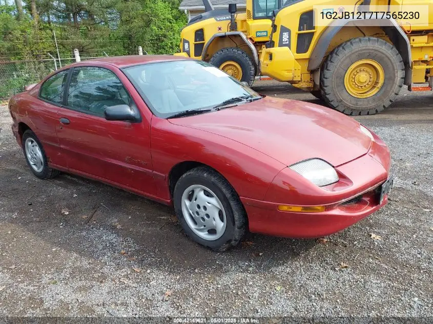 1996 Pontiac Sunfire Se VIN: 1G2JB12T7T7565230 Lot: 42169621