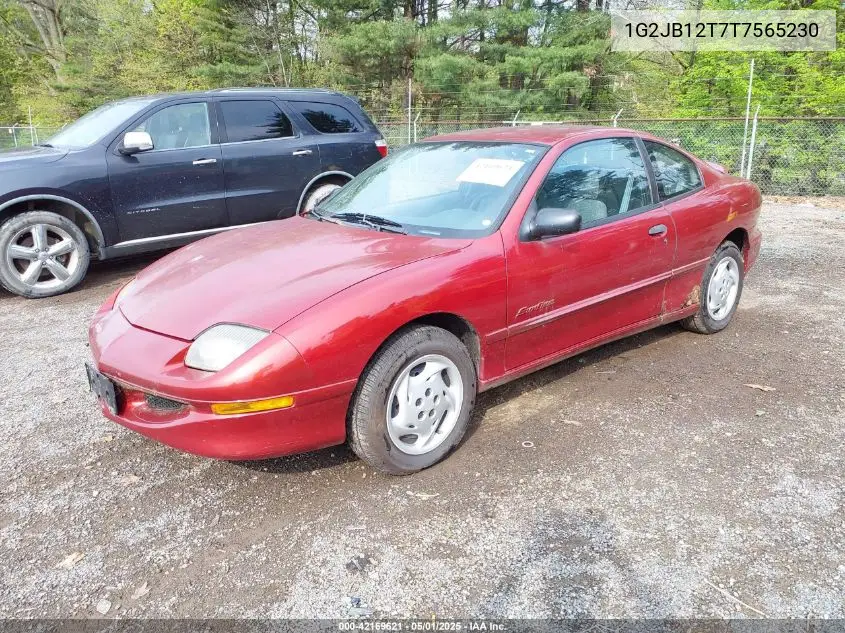 1996 Pontiac Sunfire Se VIN: 1G2JB12T7T7565230 Lot: 42169621