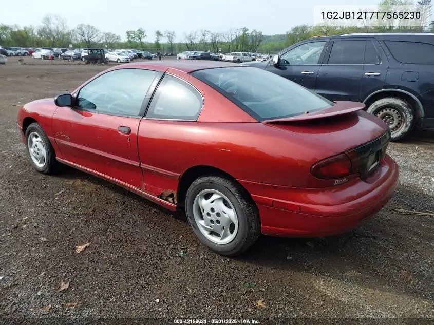 1996 Pontiac Sunfire Se VIN: 1G2JB12T7T7565230 Lot: 42169621