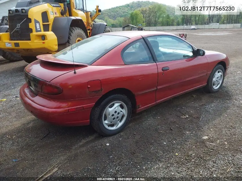 1996 Pontiac Sunfire Se VIN: 1G2JB12T7T7565230 Lot: 42169621