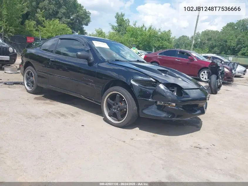 1996 Pontiac Sunfire Se VIN: 1G2JB1248T7536666 Lot: 42581138