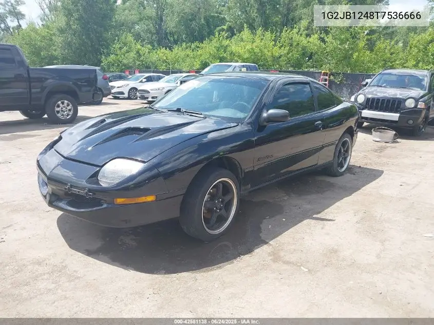 1996 Pontiac Sunfire Se VIN: 1G2JB1248T7536666 Lot: 42581138