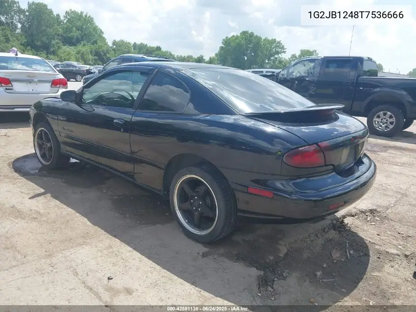 1996 Pontiac Sunfire Se VIN: 1G2JB1248T7536666 Lot: 42581138
