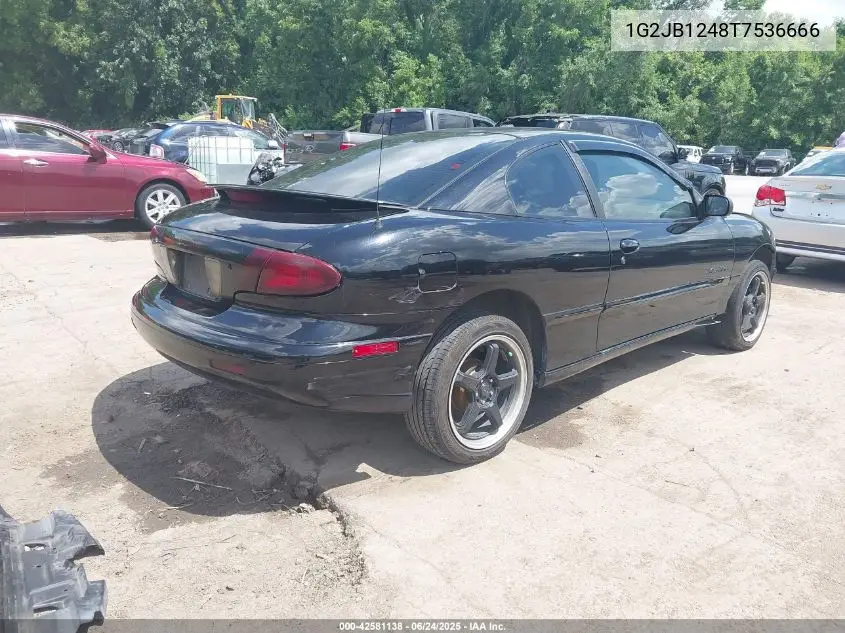 1996 Pontiac Sunfire Se VIN: 1G2JB1248T7536666 Lot: 42581138