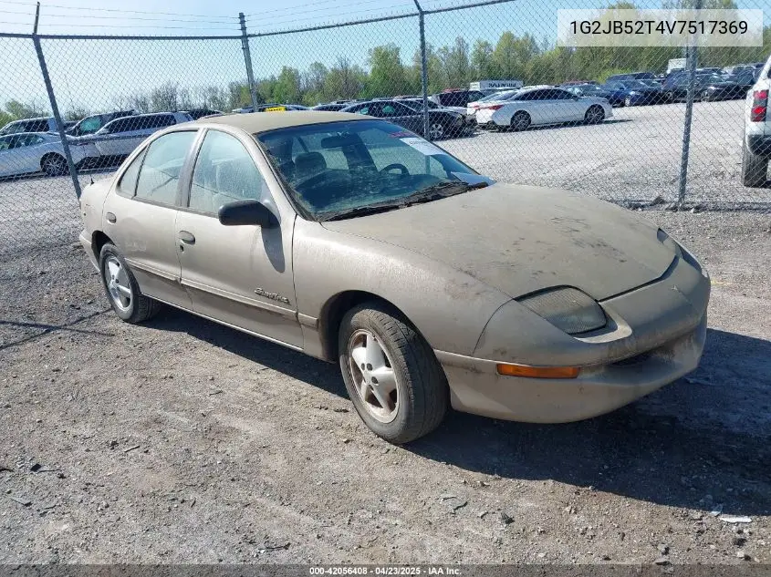 1997 Pontiac Sunfire Se VIN: 1G2JB52T4V7517369 Lot: 42056408