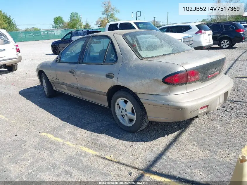 1997 Pontiac Sunfire Se VIN: 1G2JB52T4V7517369 Lot: 42056408