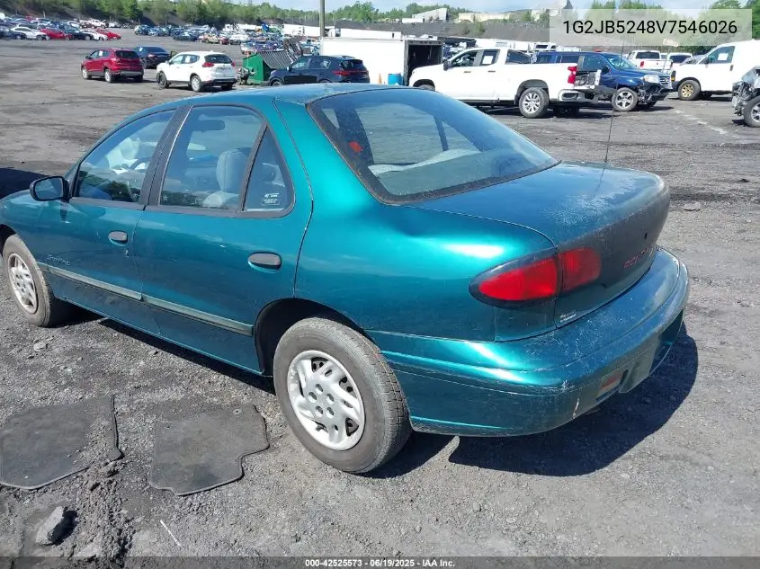 1997 Pontiac Sunfire Se VIN: 1G2JB5248V7546026 Lot: 42525573
