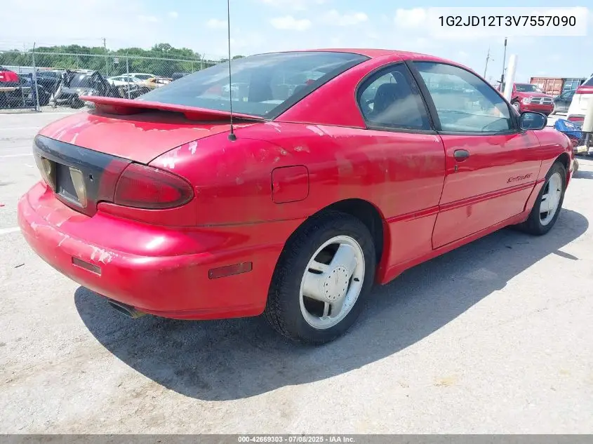 1997 Pontiac Sunfire Gt VIN: 1G2JD12T3V7557090 Lot: 42669303