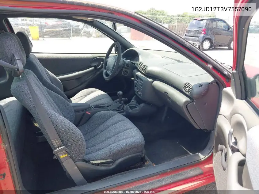 1997 Pontiac Sunfire Gt VIN: 1G2JD12T3V7557090 Lot: 42669303
