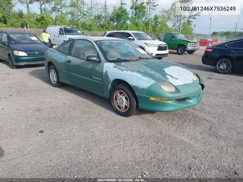 1999 Pontiac Sunfire Se VIN: 1G2JB1246X7536249 Lot: 41982996