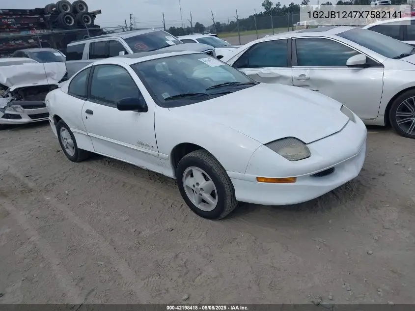 1999 Pontiac Sunfire Se VIN: 1G2JB1247X7582141 Lot: 42198418