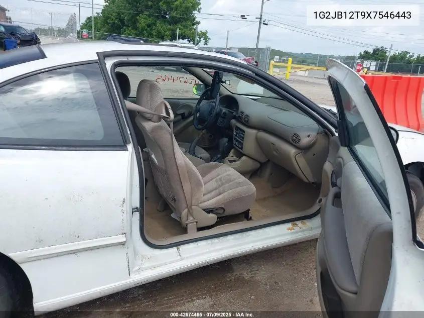 1999 Pontiac Sunfire Se VIN: 1G2JB12T9X7546443 Lot: 42674465
