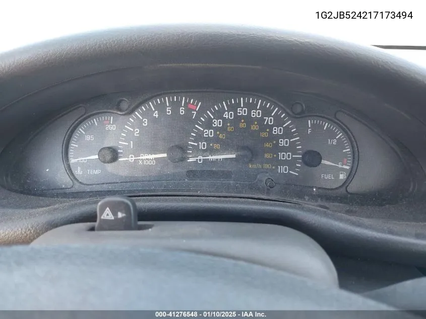2001 Pontiac Sunfire Se VIN: 1G2JB524217173494 Lot: 41276548