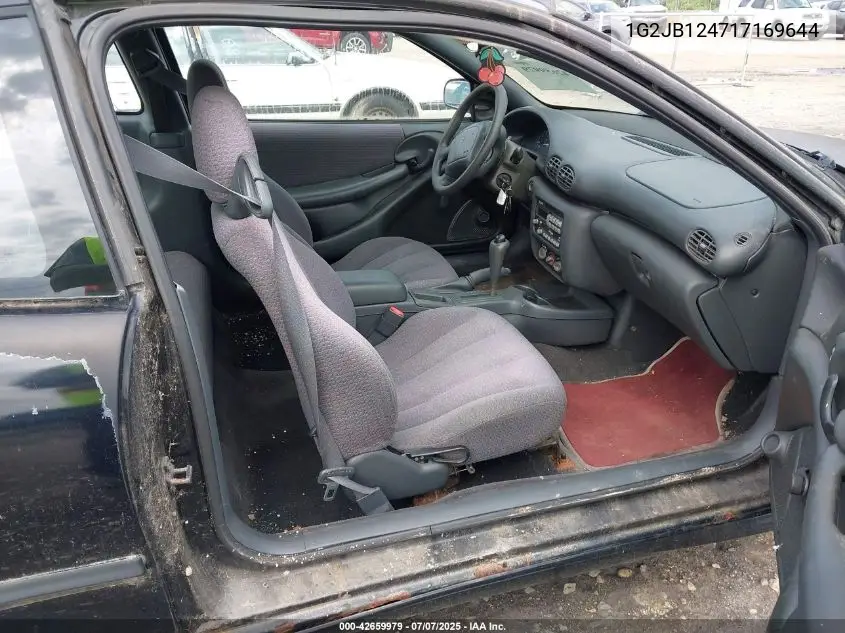 2001 Pontiac Sunfire Se VIN: 1G2JB124717169644 Lot: 42659979