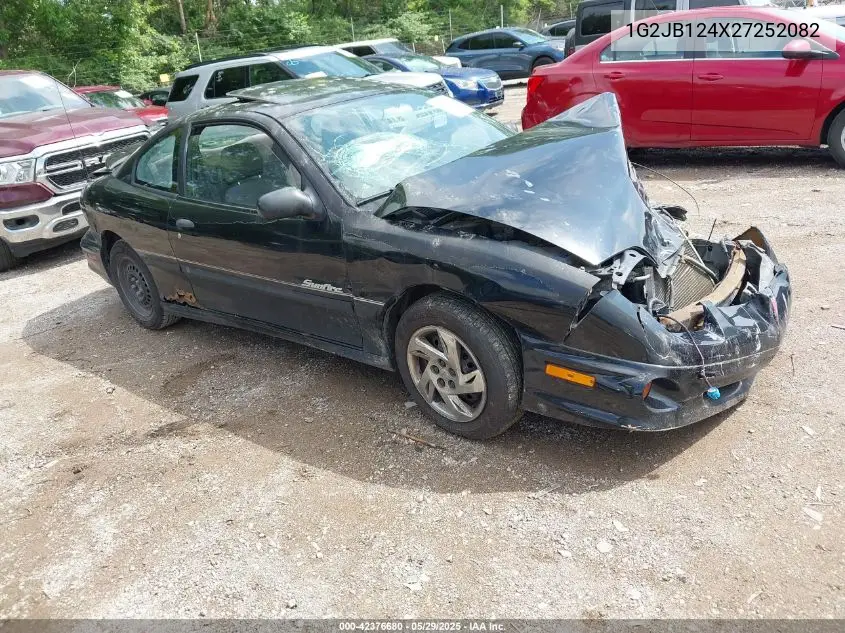 2002 Pontiac Sunfire Se VIN: 1G2JB124X27252082 Lot: 42376680