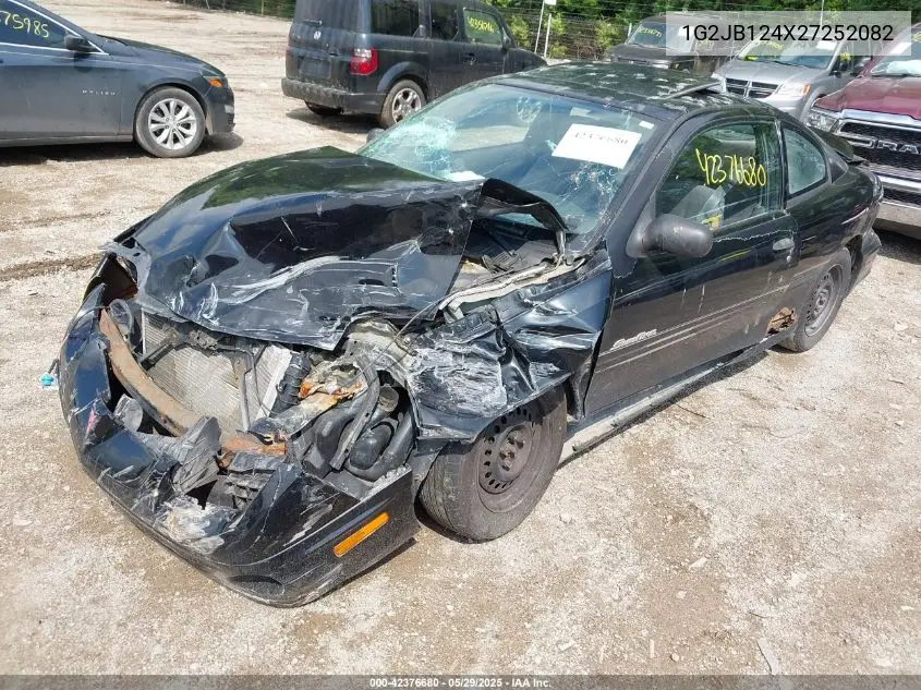 2002 Pontiac Sunfire Se VIN: 1G2JB124X27252082 Lot: 42376680