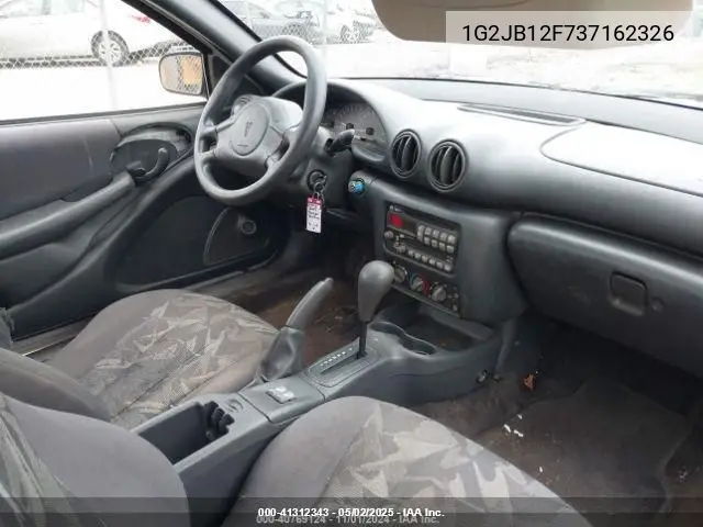 2003 Pontiac Sunfire VIN: 1G2JB12F737162326 Lot: 41312343