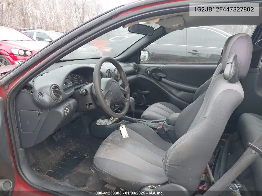 2004 Pontiac Sunfire VIN: 1G2JB12F447327802 Lot: 41239383