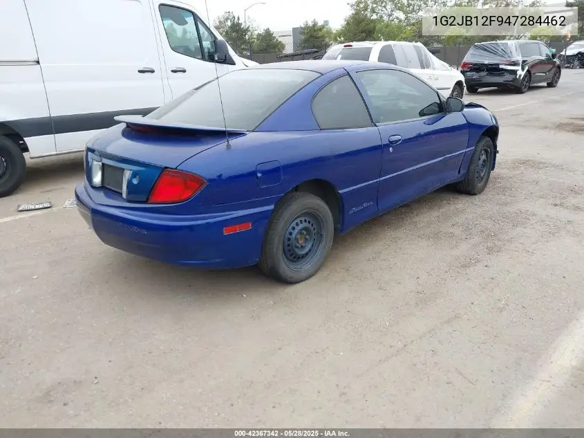 2004 Pontiac Sunfire VIN: 1G2JB12F947284462 Lot: 42367342