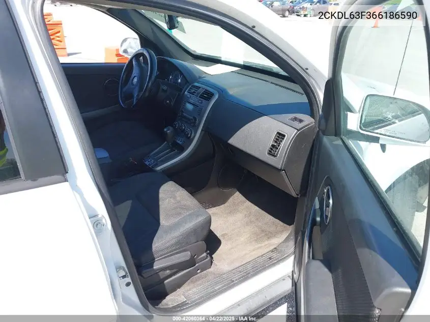2006 Pontiac Torrent VIN: 2CKDL63F366186590 Lot: 42060364