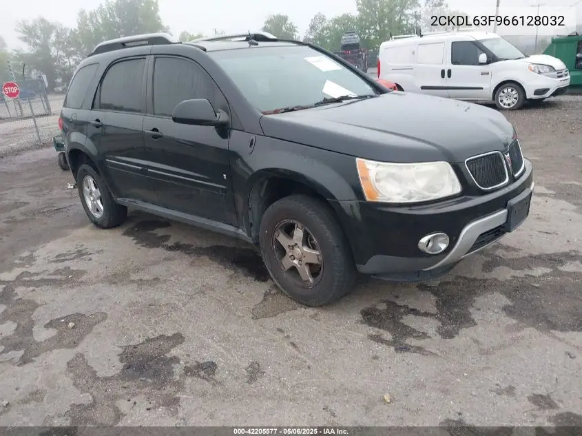 2006 Pontiac Torrent VIN: 2CKDL63F966128032 Lot: 42205577