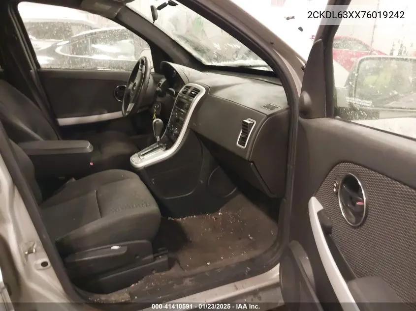 2007 Pontiac Torrent VIN: 2CKDL63XX76019242 Lot: 41410591