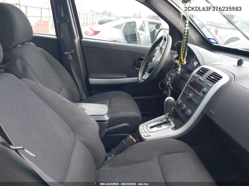 2007 Pontiac Torrent VIN: 2CKDL63F376235983 Lot: 42332920